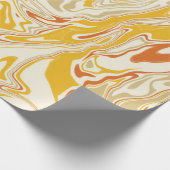 Abstracte papierbladen voor marmer Boho-onmiddelli Cadeaupapier (Hoek)