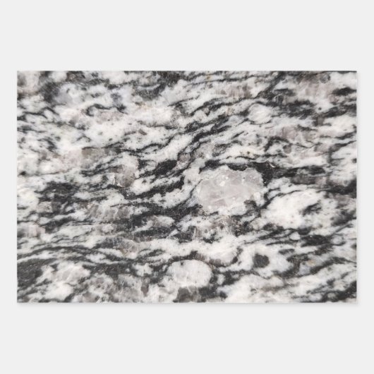 Abstracte papierbladen voor witte en zwarte wikkel inpakpapier vel (Voorkant)