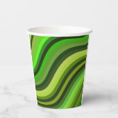 Abstracte papieren beker (Achterkant)