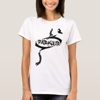 Abstracte Parkour Flip T-shirt