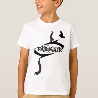 Abstracte Parkour Flip T-shirt