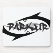 Abstracte Parkour Muismat (Voorkant)