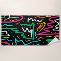 Abstracte partij voor Vet Neon Contrast