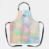 Abstracte pasta droomverduistering Schort (Voorkant)