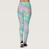 Abstracte pasta leggings (Achterkant)