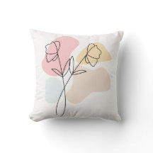 Abstracte pasteelbloemen