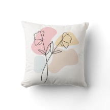 Abstracte pasteelbloemen