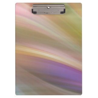 Abstracte pasteelkleuren klembord