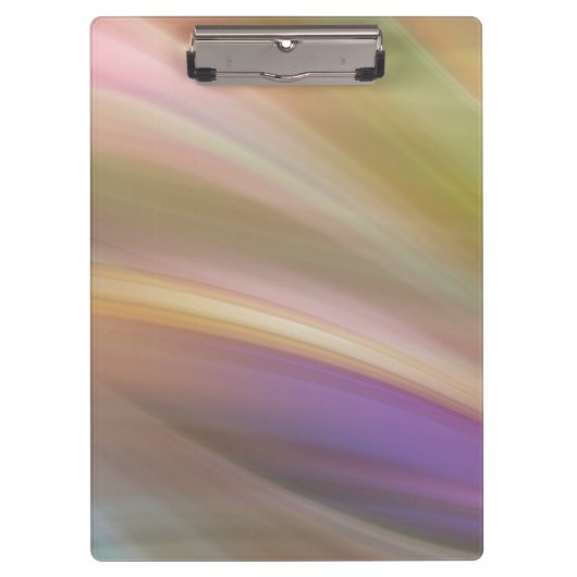 Abstracte pasteelkleuren klembord (Voorkant)