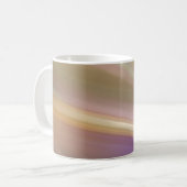 Abstracte pasteelkleuren koffiemok (Voorkant links)