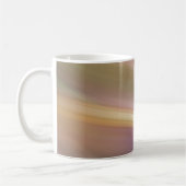 Abstracte pasteelkleuren koffiemok (Links)