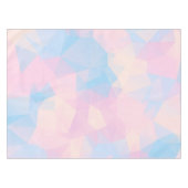 Abstracte pasteelkleuren met lage poly achtergrond tafelkleed (Voorkant (Horizontaal))