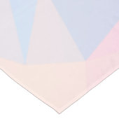 Abstracte pasteelkleuren met lage poly achtergrond tafelkleed (Gekanteld)