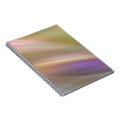 Abstracte pasteelkleuren notitieboek (Rechterzijde)