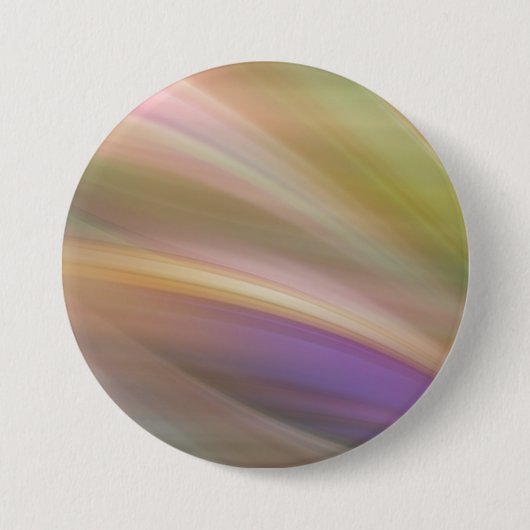 Abstracte pasteelkleuren ronde button 7,6 cm (Voorkant)