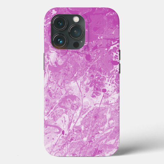 Abstracte pasteelregenboogkleurstof Case-Mate iPhone case (Achterkant)