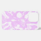 Abstracte pasteelregenboogkleurstof iPhone hoesje (Achterkant horizontaal)