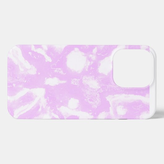 Abstracte pasteelregenboogkleurstof iPhone hoesje (Achterkant horizontaal)