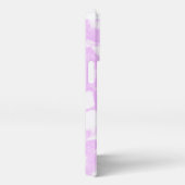 Abstracte pasteelregenboogkleurstof iPhone hoesje (Rechterkant)