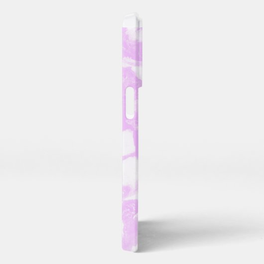 Abstracte pasteelregenboogkleurstof iPhone hoesje (Rechterkant)