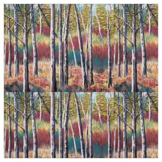 Abstracte pasteibossen van Aspen Stof (Swatch)