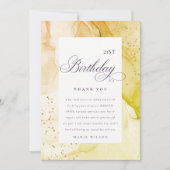 Abstracte pasteitjes, kalkgroen elke dag bedankkaart (Voorkant)