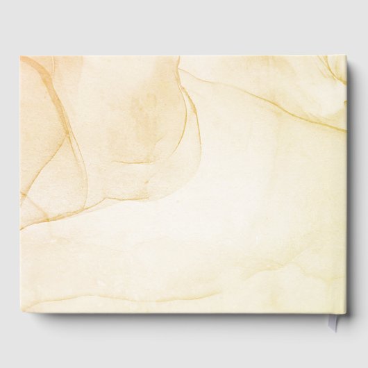 Abstracte pasteitjes, kalkgroen elke dag gastenboek (Achterkant)