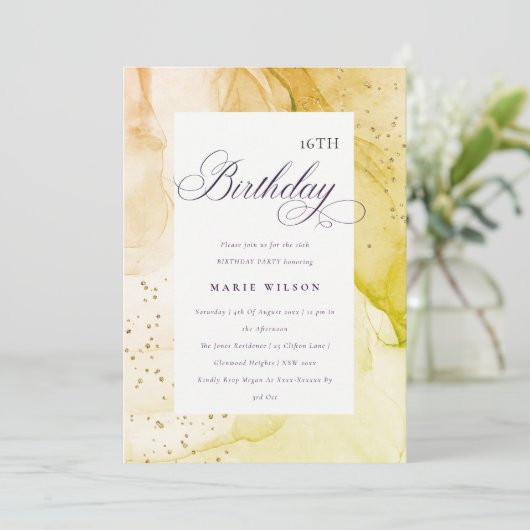 Abstracte pasteitjes, kalkgroen elke dag kaart (Staand voorkant)