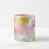 Abstracte Pastel Achtergrond Mok (Midden)