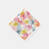 Abstracte Pastel Achtergrond Servet (Hoek)