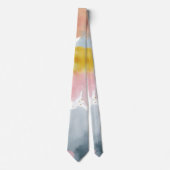 Abstracte Pastel Achtergrond Stropdas (Voorkant)