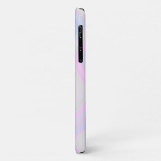 Abstracte pastel agaat gepersonaliseerde telefoonh Case-Mate iPhone case (Achterkant/links)