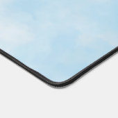 Abstracte Pastel Blue Sky Clouds personaliseren Bureaumat (Hoek)