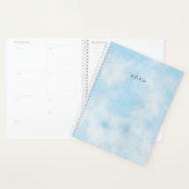 Abstracte Pastel Blue Sky Clouds personaliseren Planner (Display)