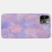 Abstracte pastel Blush roze en blauw Case-Mate iPhone Case (Achterkant (horizontaal))