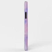Abstracte pastel Blush roze en blauw Case-Mate iPhone Case (Achterkant/rechts)