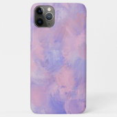 Abstracte pastel Blush roze en blauw Case-Mate iPhone Case (Achterkant)