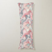 “Abstracte Pastel Body Pillow Lichaamskussen (Voorkant Verticaal)