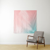 ABSTRACTE PASTEL- EN MIJNWAL WANDKLEED (In situ)