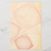 Abstracte pastel geometrische Tegel achtergrond Briefpapier (Achterkant)