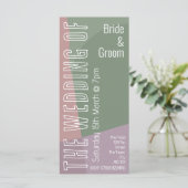 abstracte pastel gepersonaliseerde roos groene lav (Staand voorkant)