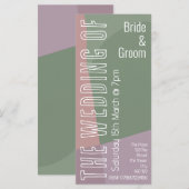 abstracte pastel gepersonaliseerde roos groene lav (Voorkant / Achterkant)