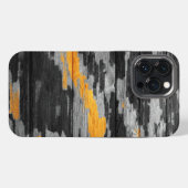Abstracte Pastel Hout Uiterlijk iPhone Hoesje (Achterkant horizontaal)