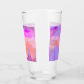 Abstracte Pastel Lagen Glas (Links)