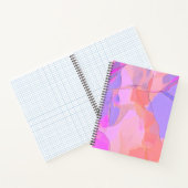 Abstracte Pastel Lagen Notitieboek (Binnen)