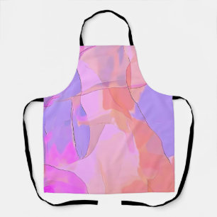 Abstracte Pastel Lagen Schort