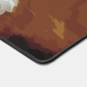 Abstracte pastel Paint Fox Tail Edition Bureaumat (Hoek)