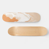Abstracte pastel Paint Ginger Edition Persoonlijk Skateboard (Horizontaal)