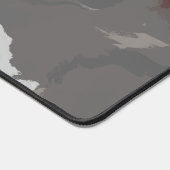 Abstracte Pastel Paint Mountain Edition Bureaumat (Hoek)