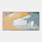 Abstracte pastel Paint Summer Edition Bureaumat (Keyboard & Muis)